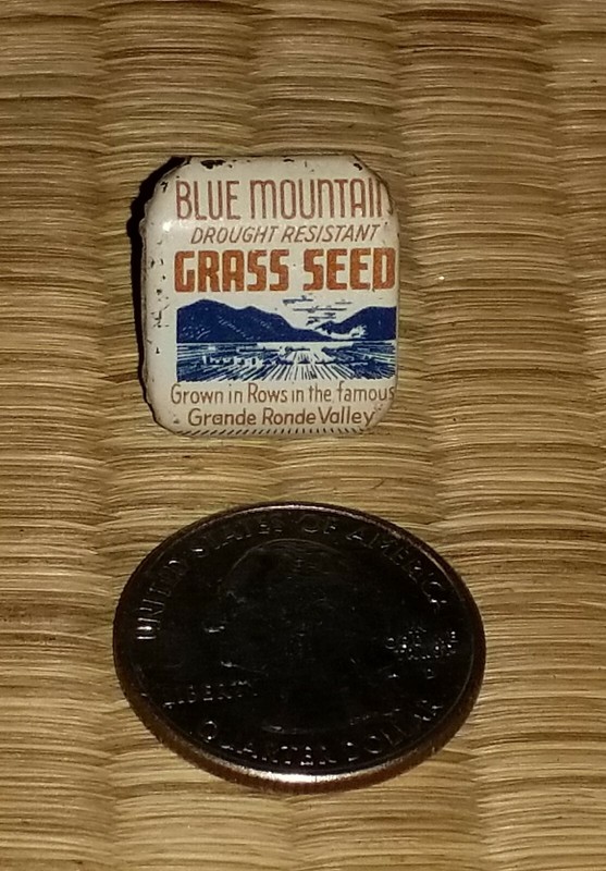 Antique Smalls Blue Mountain Grass Seed Bag Clips by Stoffel Seals Corp. Unused gallery