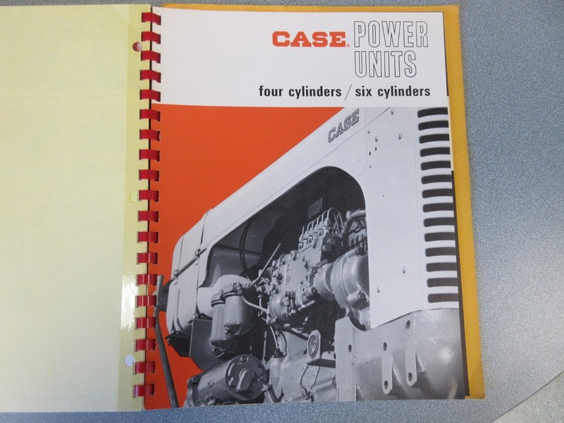 Case Power Units Sales Sheets from Dealer Catalog 16 Page