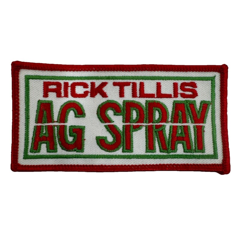 Rick Tillis AG Spray Patch