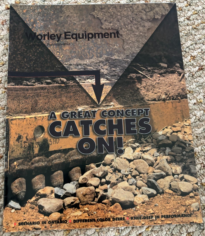 John Deere Industrial Equipment Magazine Worley For Sept 1995 Brochure CWPA26