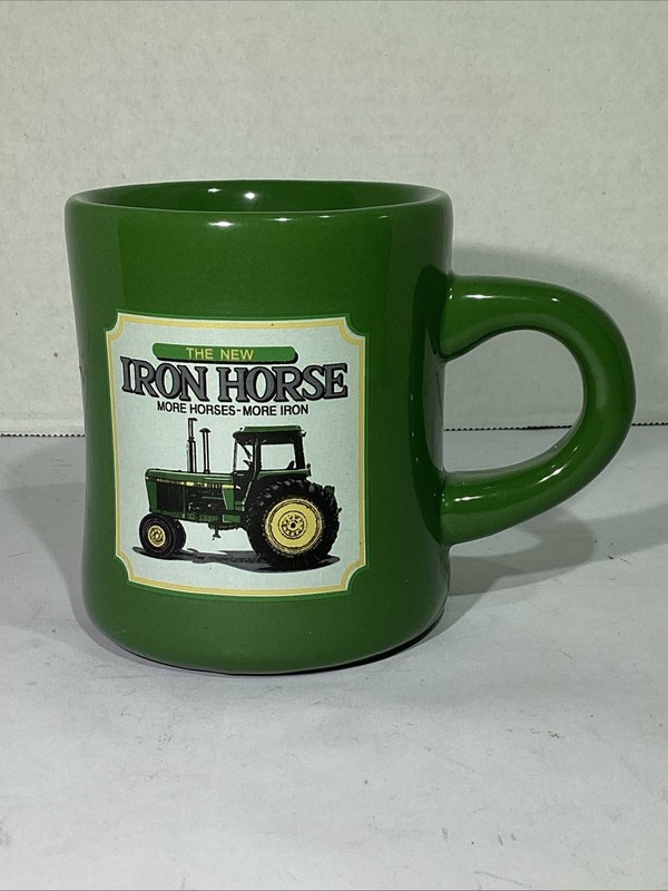 John Deere Green Iron Horse Tractor Mug – More Horses, More Iron HGT1-143