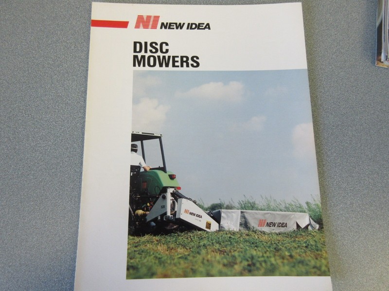 New Idea Disc Mowers Sales Brochure