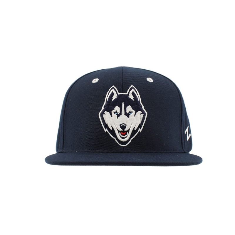 Connecticut Huskies NCAA Officially Licensed Snapback Hat Flat Brim Z11 gallery
