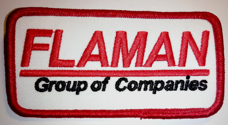 Flaman Group Of Companies Farm Equipment Patch Badge Crest