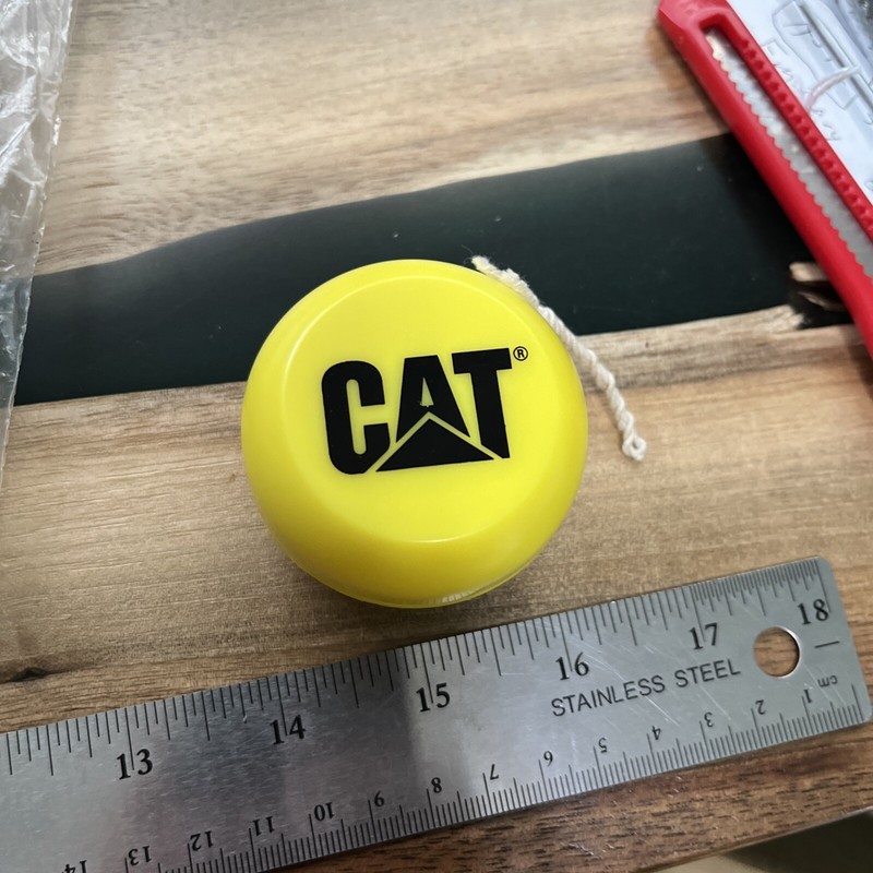 Vintage Caterpillar Employee Award Advertising Yo-Yo Swag Gift Family day event