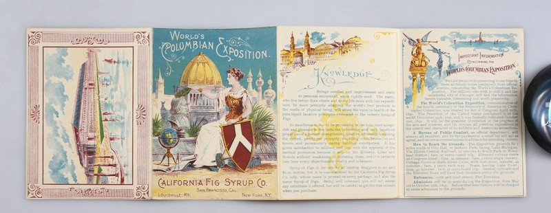 1893 California Fig Syrup Co. World's Fair Columbian Exposition Booklet gallery