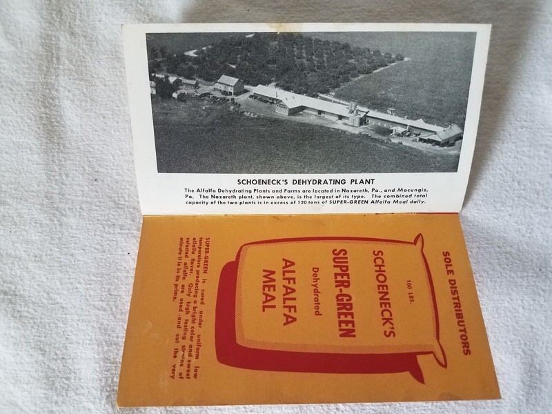 VTG. REICHARD'S FERTILIZERS ADVERTISING FARMERS MEMO BOOK ALLENTOWN, PA gallery