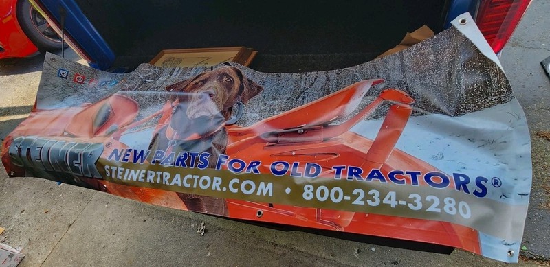 Steiner Tractor Banner