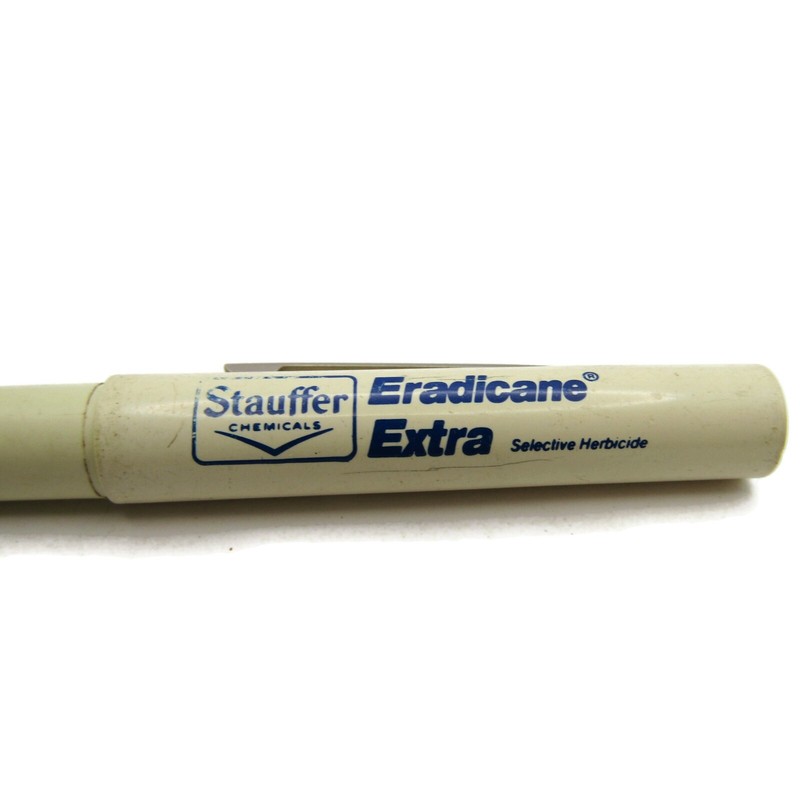 Vintage Stauffer Chemicals Ad Pen Eradicane Herbicide Agriculture Promo gallery
