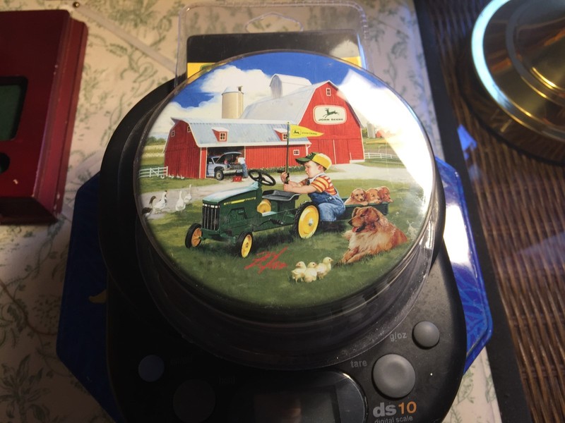 John Deere Beverage Coasters New in package Zolan fine Arts JD Licensed Lot#0350 gallery