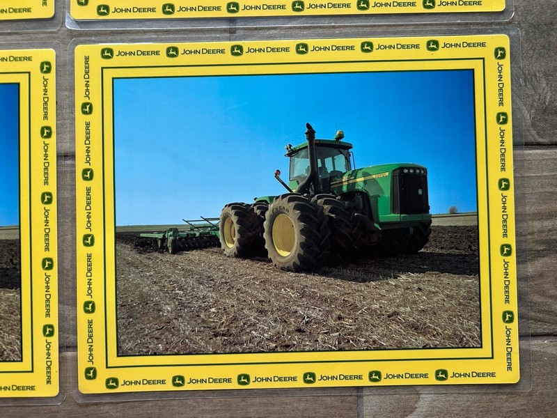 VTG John Deere Kids Placemat Set Maize Maze Activity Laminated Reusable Country￼ gallery