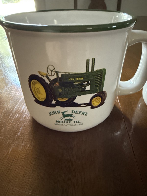John Deere Model "A" Tractor Moline Illinois Collectible Coffee Soup/Mug 16oz gallery