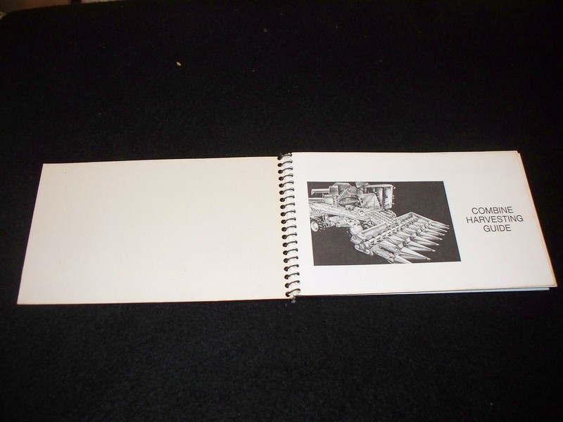 1982 John Deere Combine Harvesting Guide Booklet gallery