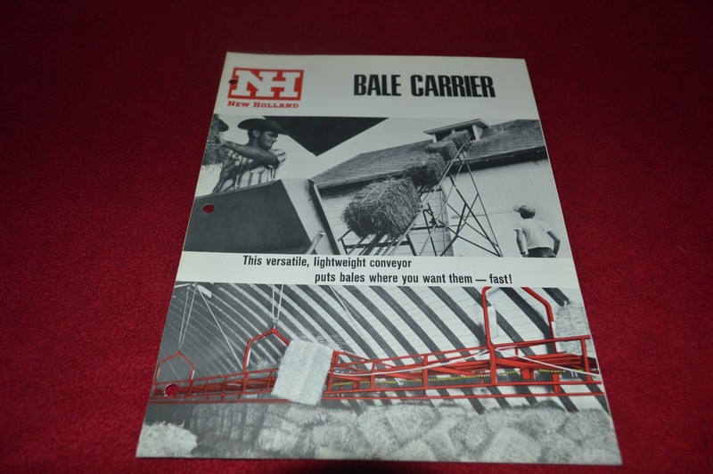 New Holland Bail Carrier Dealers Brochure YABE11