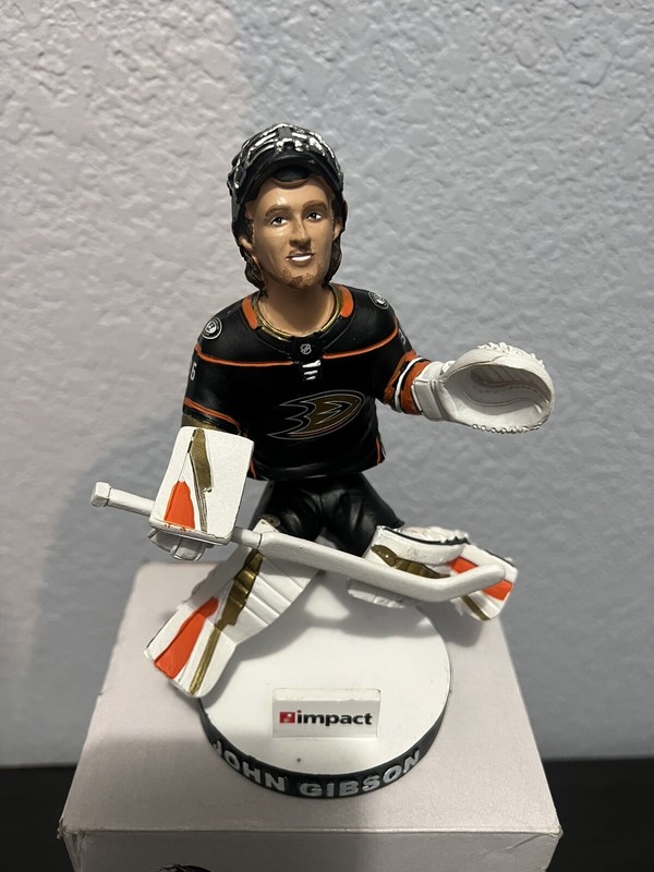 John Gibson Collectible Anaheim Ducks Player Figuring Exclusive Hockey