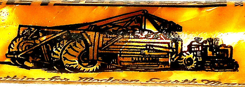 “R.G. TOURNEAU INC*Everything for Modern Earth Moving”Cracked-Ice Working Pencil