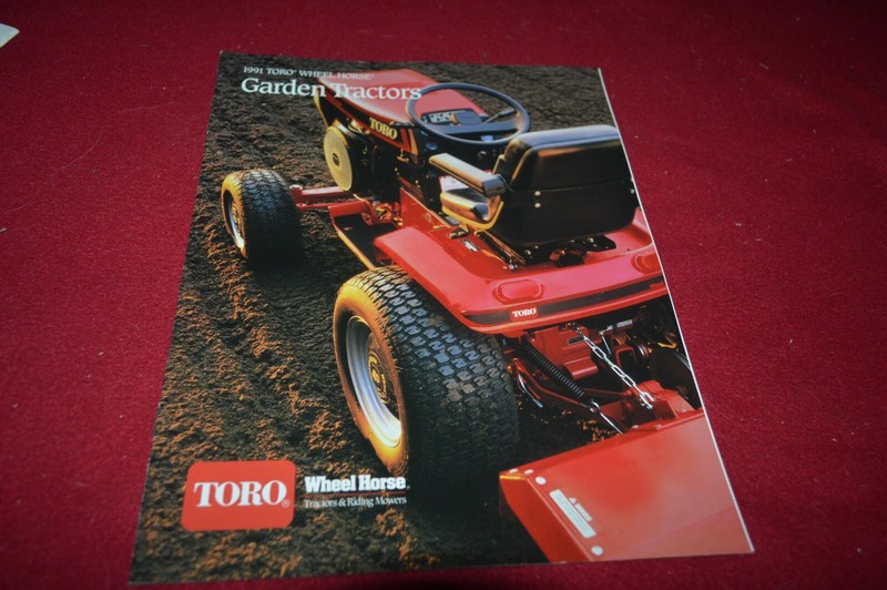 Wheel Horse Garden Tractor Buyers Guide For 1991 Brochure FCCA