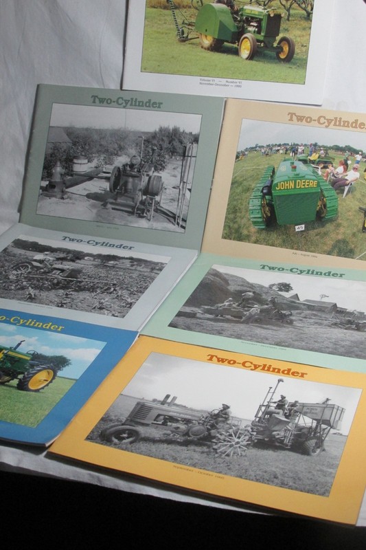John Deere, Two-Cylinder Cub Magazine, Bimonthly, 7 issues from November 1993-95