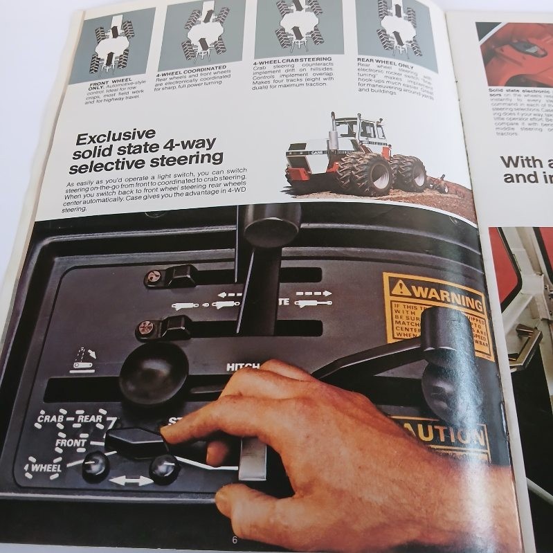 Case Model 4690 Tractor Dealership Brochure With Extra 4690 Flyer 1979-1980 gallery