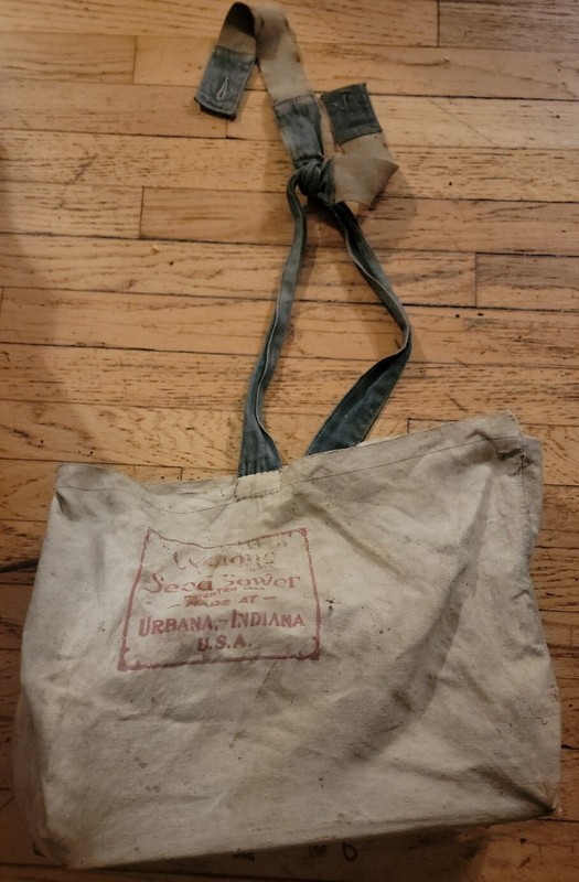 Vintage Cyclone Seed Sower Cyclone Seeder Co Urbana Indiana No Plastic Original