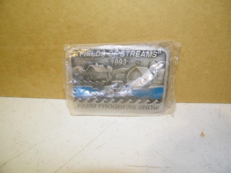 1993 Farm Progress Show Belt Buckle Fields of Streams Limited Edition #96