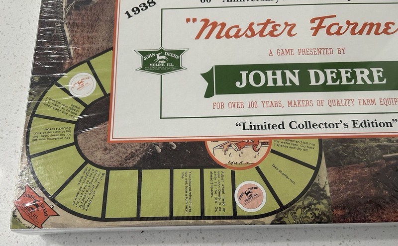 Vintage John Deere Board Game NEW “Master Farmer” 60th Anniversary Limited 1998 gallery