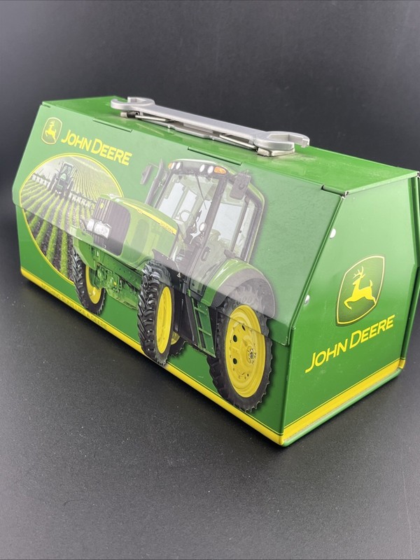 John Deere Official Licensed Tin Tool Box With Handle Agricultural Farming Merch gallery