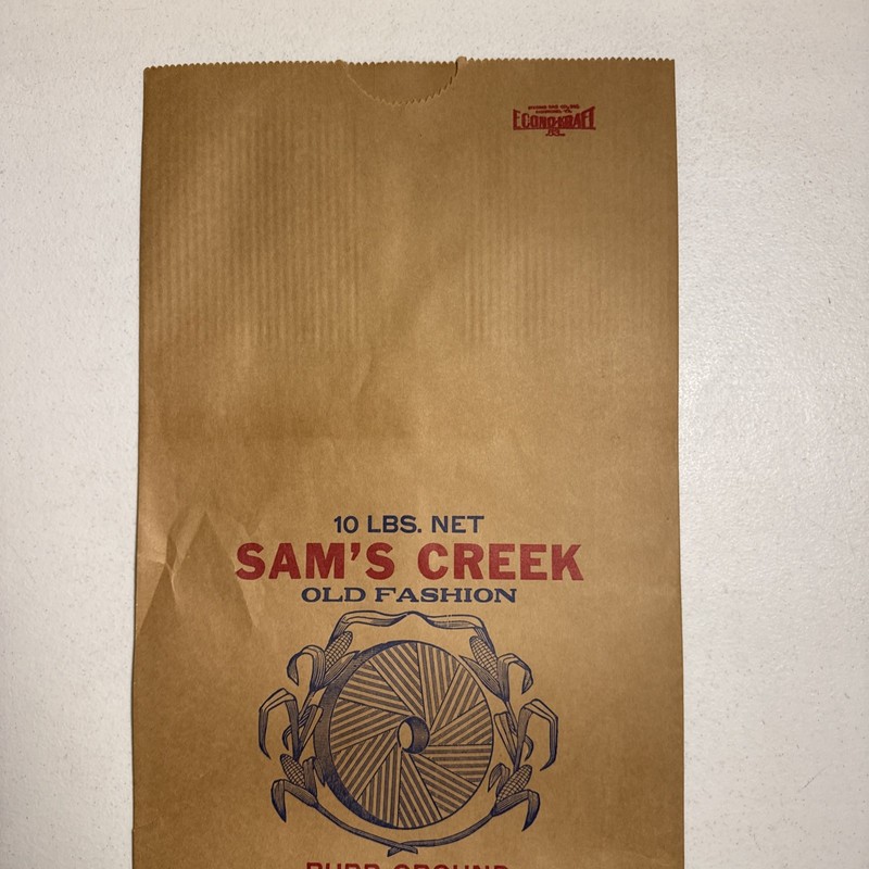 Sam’s Creek Mill New Windsor, Maryland Paper Feed Bag 10lbs Vintage gallery