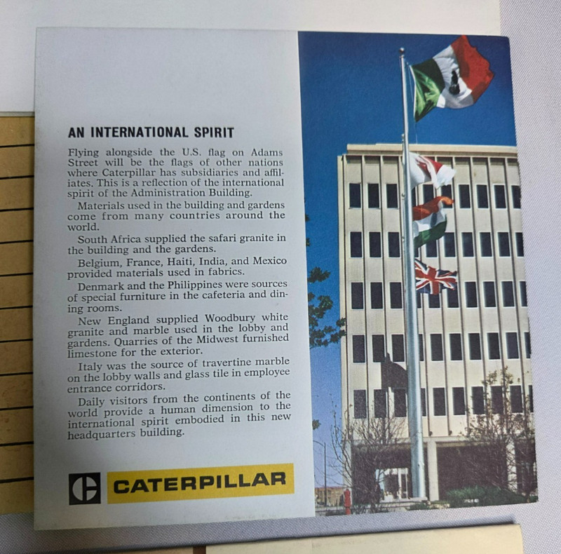 Vintage Caterpillar Employee Pamphlets Ephemera Lot gallery