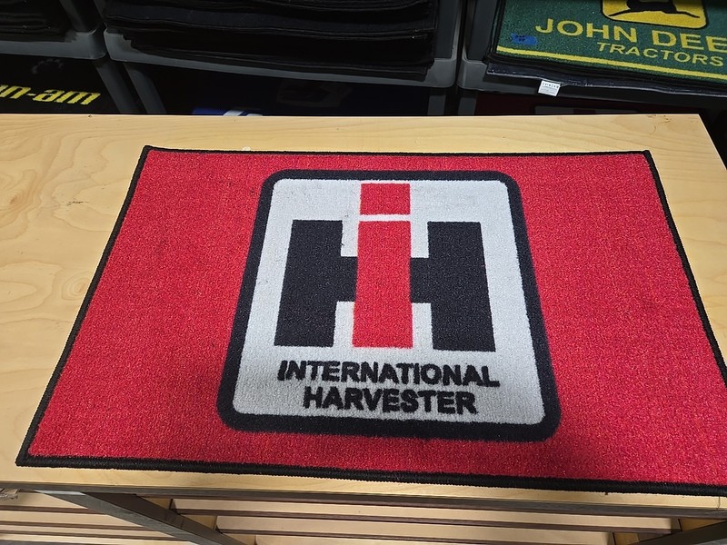 International Harvester Vintage Retro logo door mat