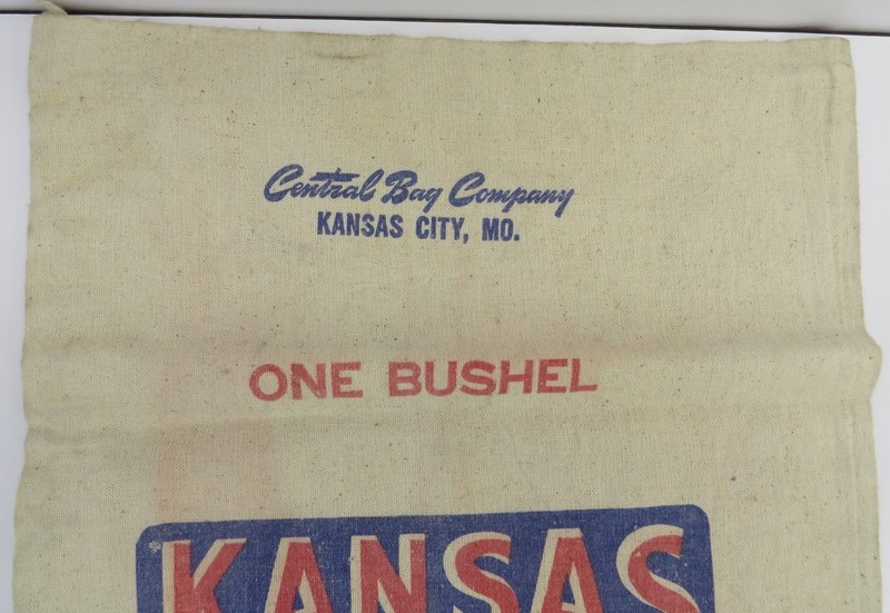 2 Vtg Central Bag Company Alfalfa Seed Sacks Kansas Hardy & South Dakota Premium gallery