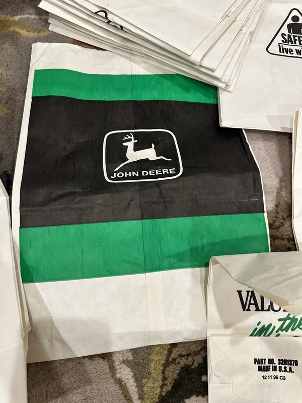 Vintage John Deere Parts Paper Bags Lot gallery