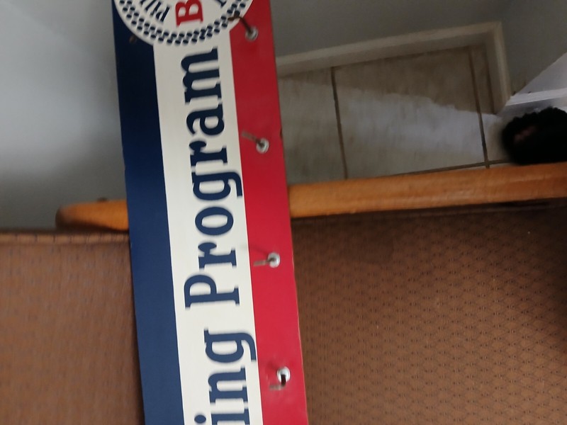 Pillsbury Best Feeding Program Hang Tag Sign EUC FS gallery