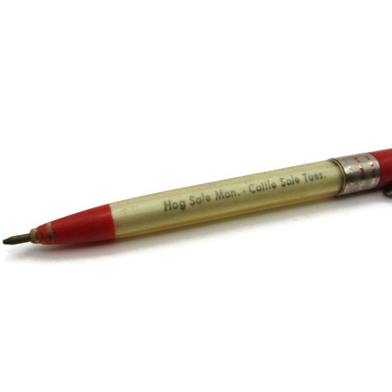 Vintage Fairbury Livestock Co. Advertising Pen Fairbury NE Nebraska Farming