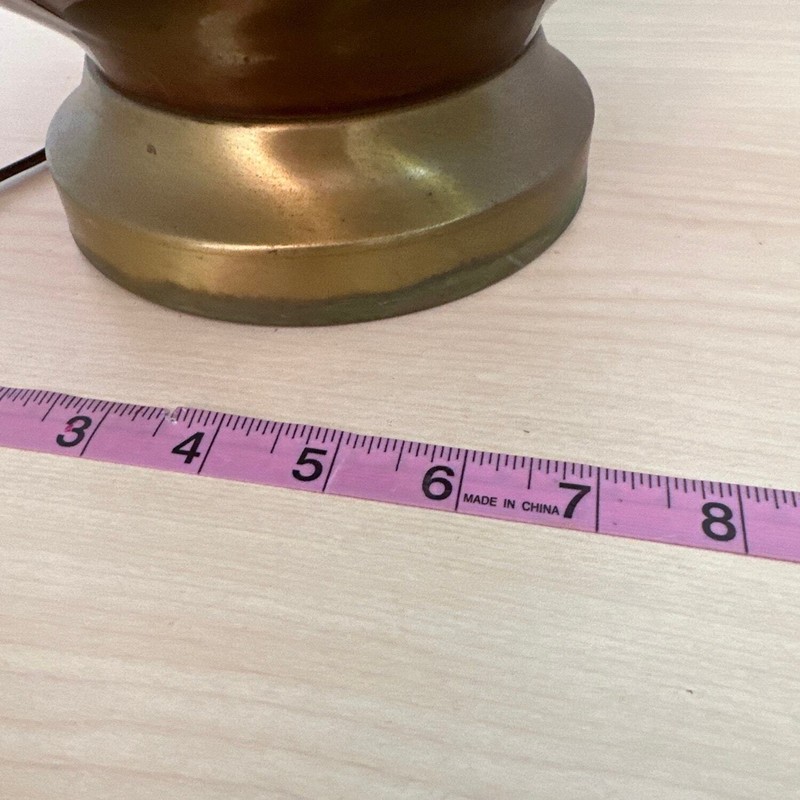 MCM Brown and tans Drip Glaze Lamp gallery