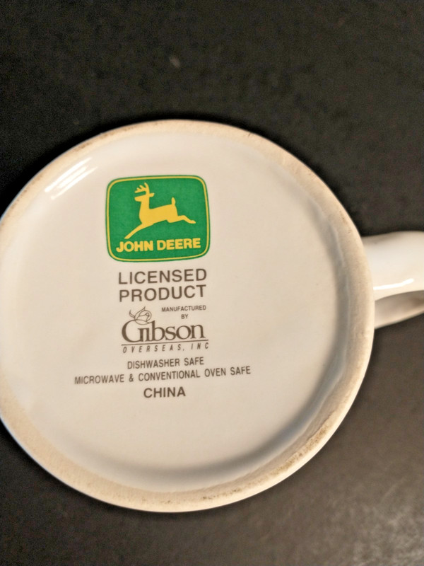 John Deere Nostalgic Mug 1899 motif 3.75" tall 8 ounces gallery
