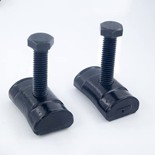 Full Thread, Set of 2 Torsion Bar Key Adjustment Block Nuts with Bolts for Chevy gallery