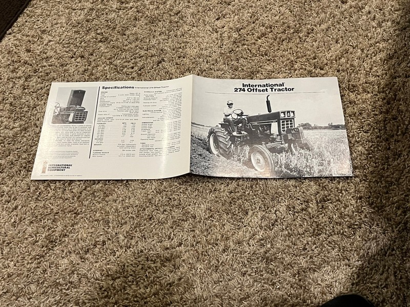 0051 1980 INTENATIONAL OFFSET TRACTOR BROCHURE