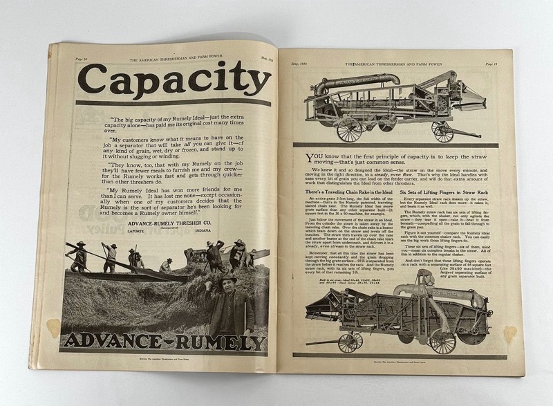 The American Thresherman & Farm Power MAGAZINE May 1918 MADISON, WIS. gallery