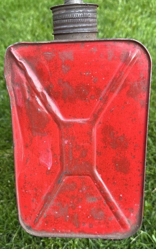 Vintage Jacobsen Metal Fuel Gas Gasoline 2-1/2 Gallon Tank Can Power Mowers gallery