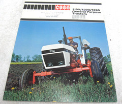VINTAGE 1984 CASE TRACTOR GENERAL PURPOSE 1190 1290 1390 43 – 60HP BROCHURE