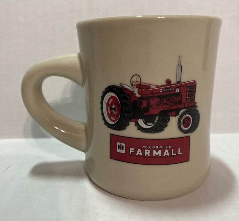 Pre-owned McCormick Farmall IH Tractor 10 ounce Coffee cup by CNH America.