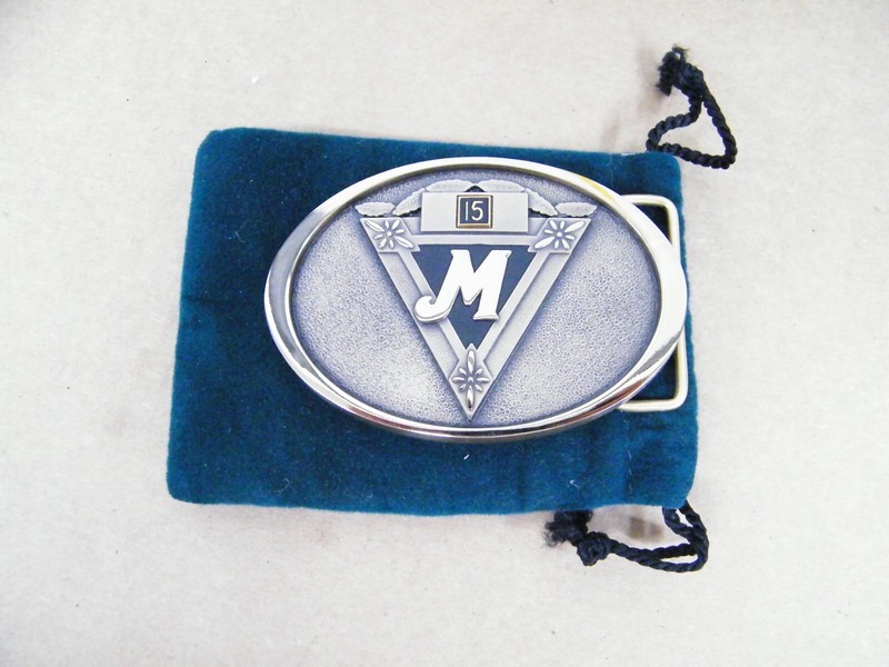 MoorMan’s Feed 15 Year Belt Buckle