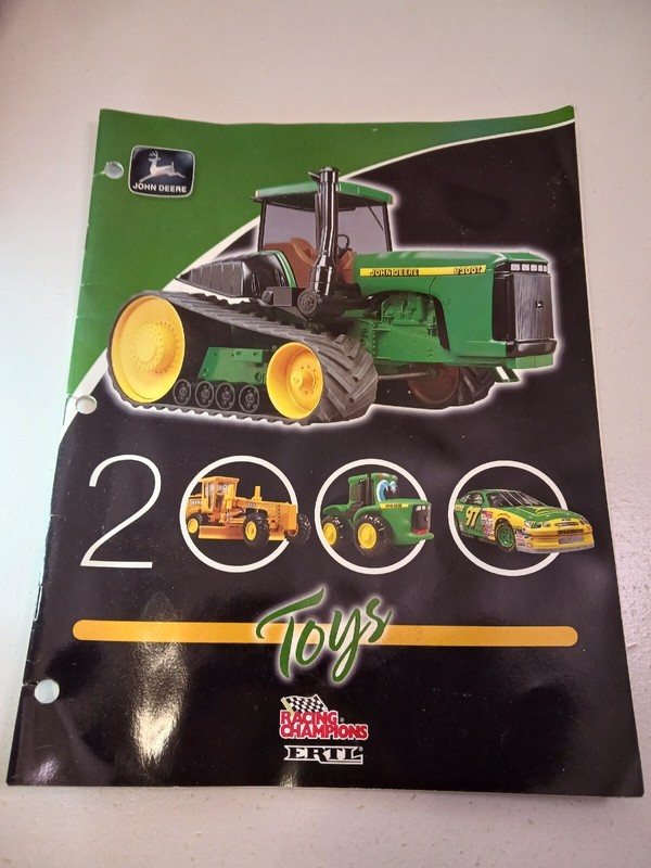Vintage 2000 John Deere Toys Catalog Racing Champions Ertl