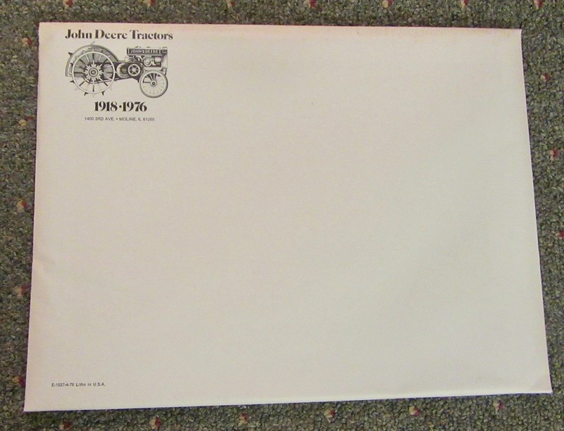 John Deere Tractors 1918-1976 Booklet (NIP) April 1976 gallery