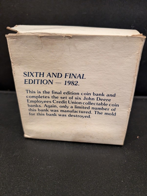John Deere Employees Credit Union Bank- 1982 Sixth and Final Edition gallery
