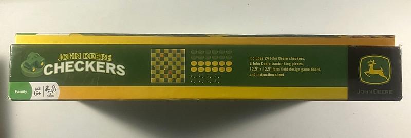 John Deere 2013 Checkers Board Game Masterpieces Puzzle Co 41304 Complete VG HTF gallery