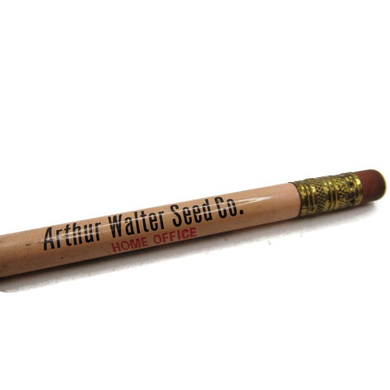 Vintage Pfister Hybrid Seed Co Mechanical Pencil Ad Arthur Walter Grand Ridge IL gallery