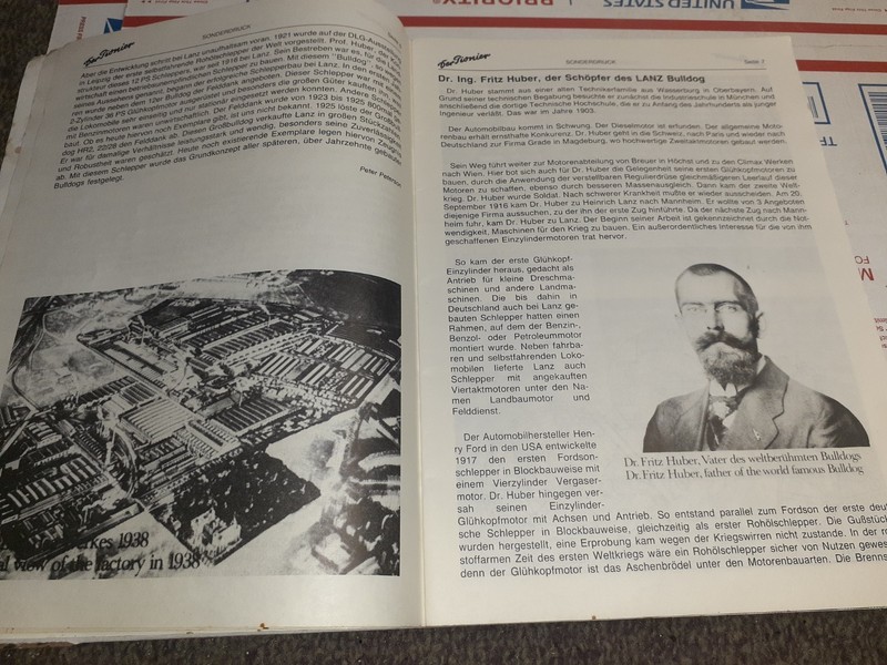 Vintage Der Pionier Sonderdruck Farm Equipment Advertising Brochures Ag gallery