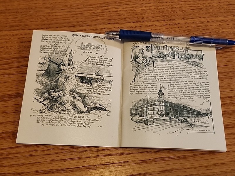Deering One Of The Triumphs Of The 19th Century Agriculture Brochure gallery